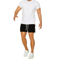 T-shirts et shorts de fitness en usage actif d&#39;été et shorts pour hommes de gym de gym
